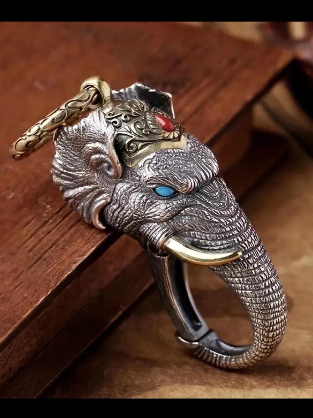 Elephant God keychain